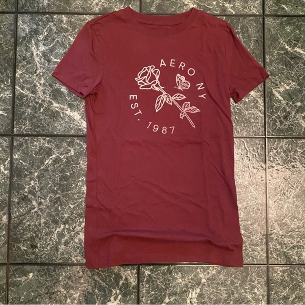Aeropostale Classic Crew Neck Shirt Lot - Picture 7 of 9
